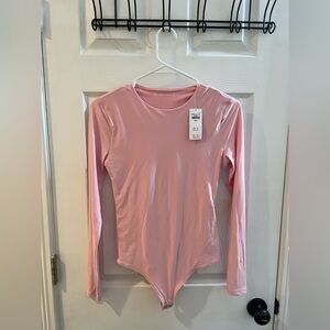 Abercrombie Bodysuit Pink NWT